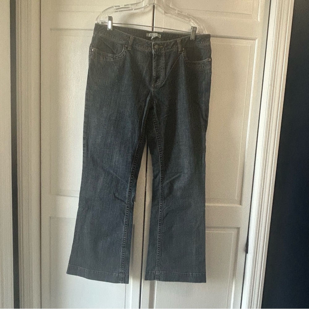CAbi Dark Blue Flare Jeans